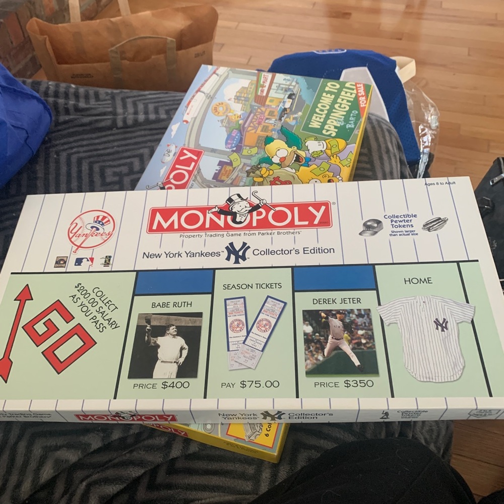 BNIB, Vintage NY Yankees collectors edition Monopoly game.